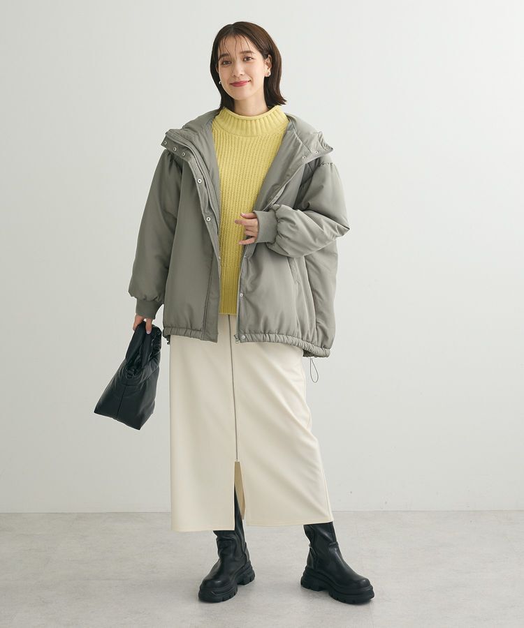 Green Parks「mokoモールモックネックニットプルオーバー」|ニット・セーター|