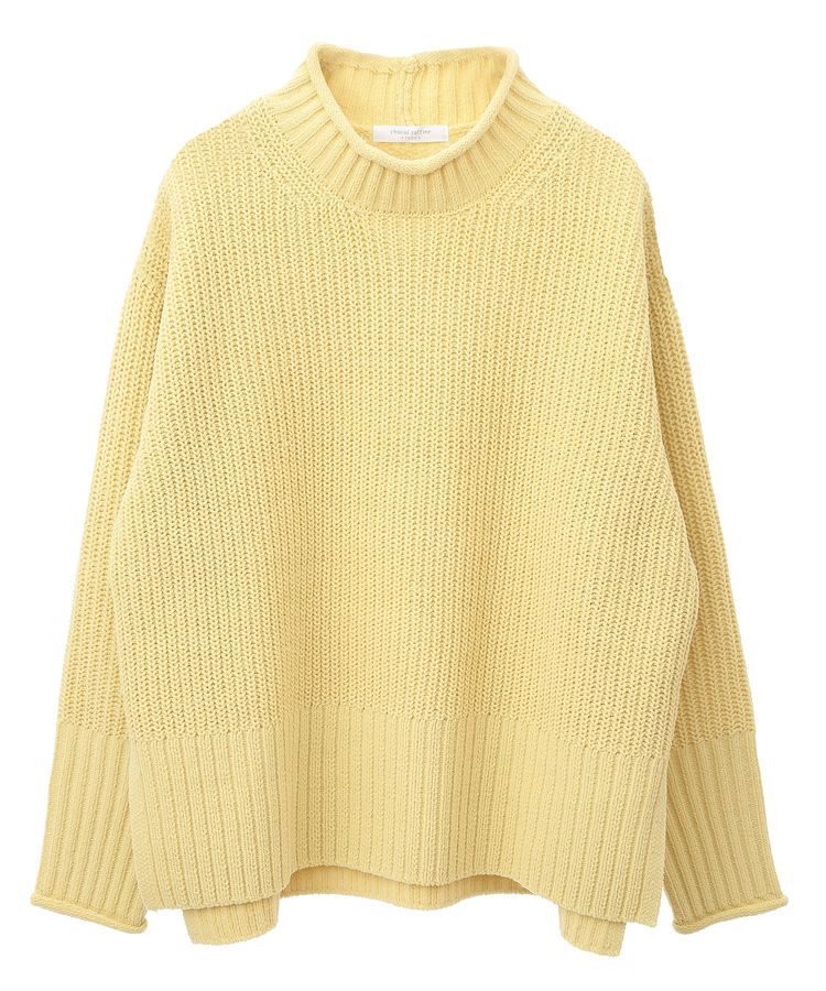 Green Parks「mokoモールモックネックニットプルオーバー」|ニット・セーター|