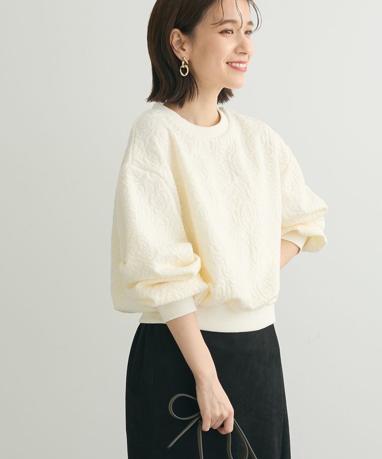 Green Parks「・SUGAR SPOONバラジャカードプルオーバー」|Tシャツ・カットソー|Ivory