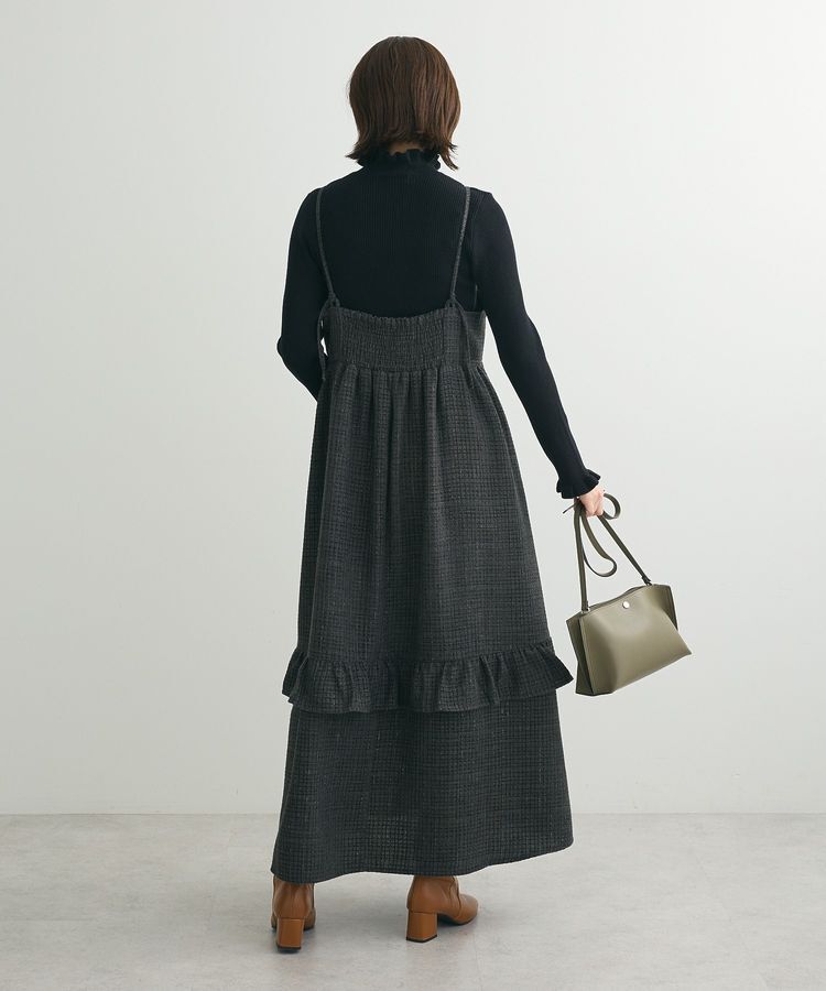 Green Parks「・ELENCARE DUE ツィードキャミワンピース」|ワンピース|