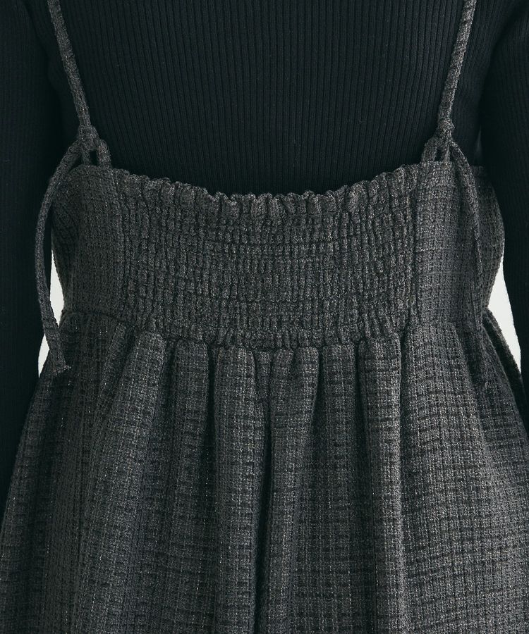 Green Parks「・ELENCARE DUE ツィードキャミワンピース」|ワンピース|