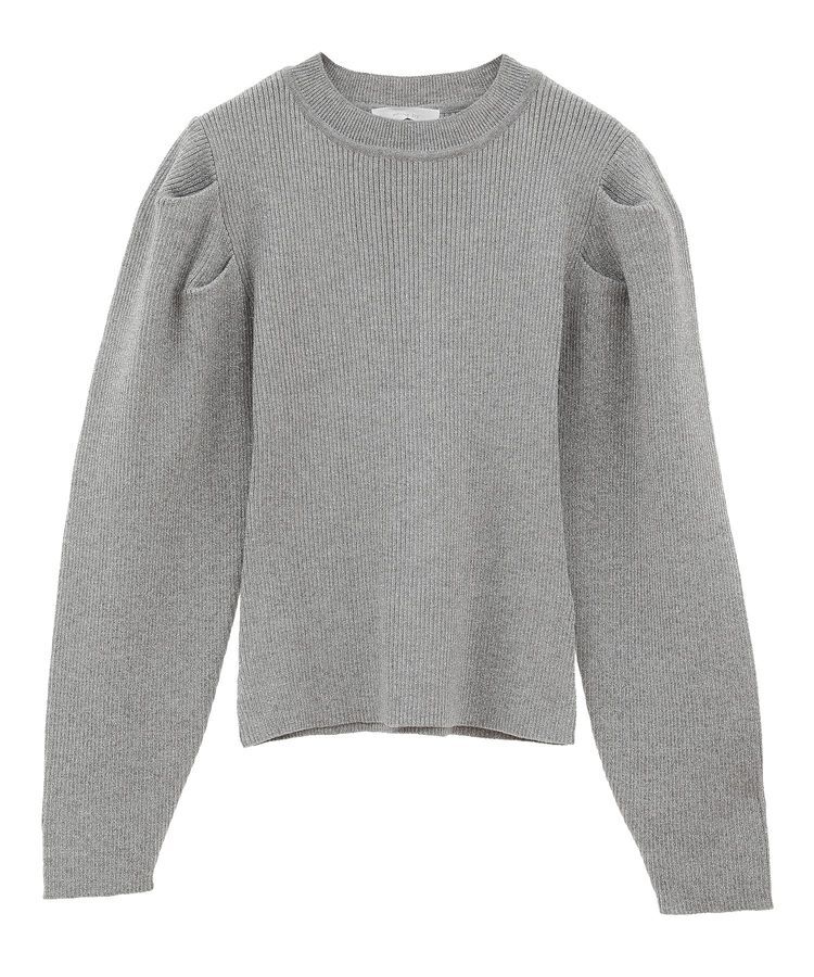 Green Parks「・swing by ラメニットパワーショルダー」|ニット・セーター|