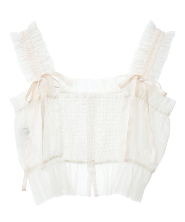 Green Parks「dazzlin チュールビスチェ」|ベスト・ジレ|