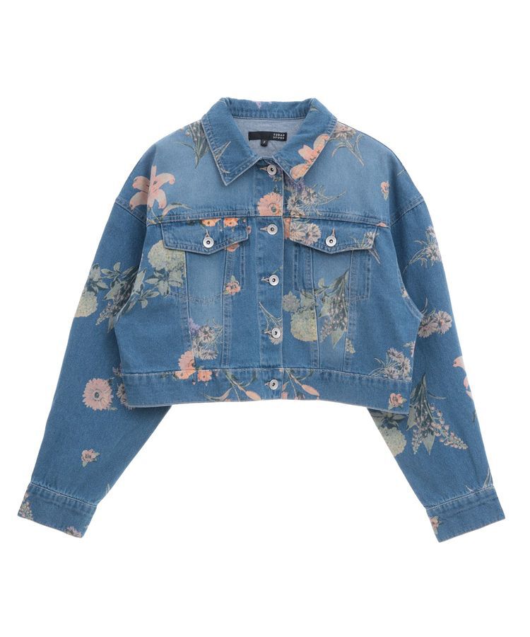 Green Parks「・SUGAR SPOON フラワーptGジャン」|テーラードジャケット|