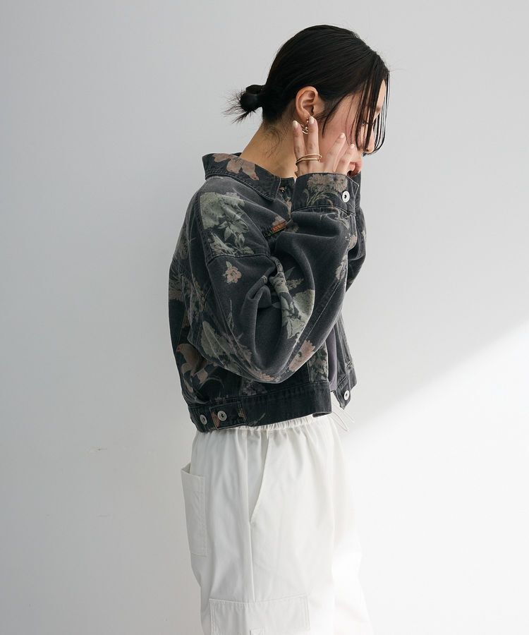 Green Parks「・SUGAR SPOON フラワーptGジャン」|テーラードジャケット|