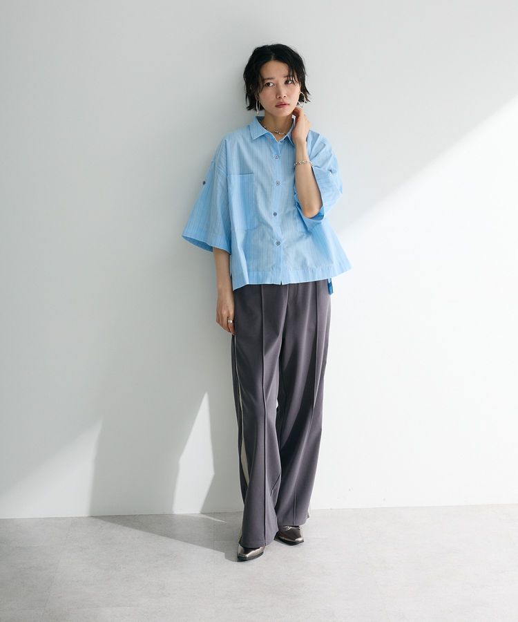 Green Parks「サイドラインセンターシム入りスウェットパンツ」|その他|