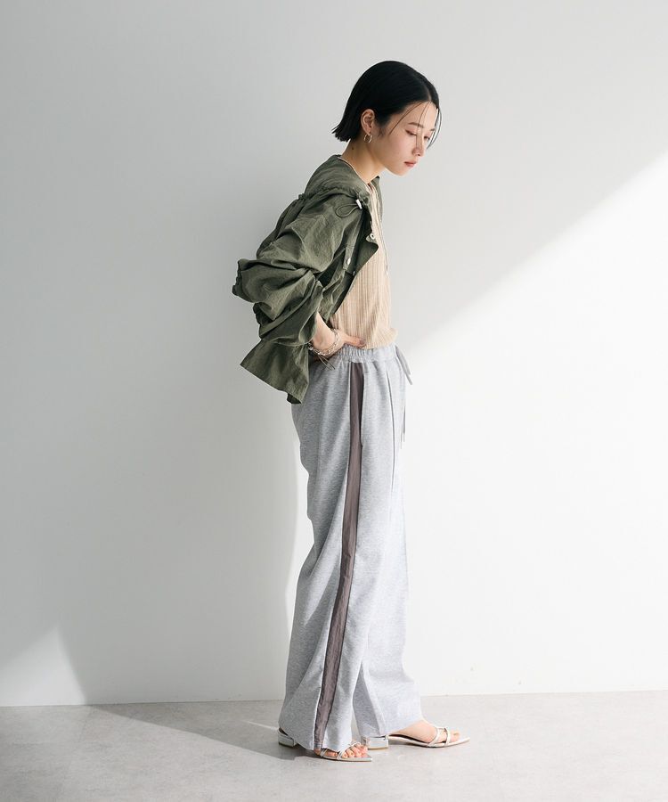 Green Parks「サイドラインセンターシム入りスウェットパンツ」|その他|