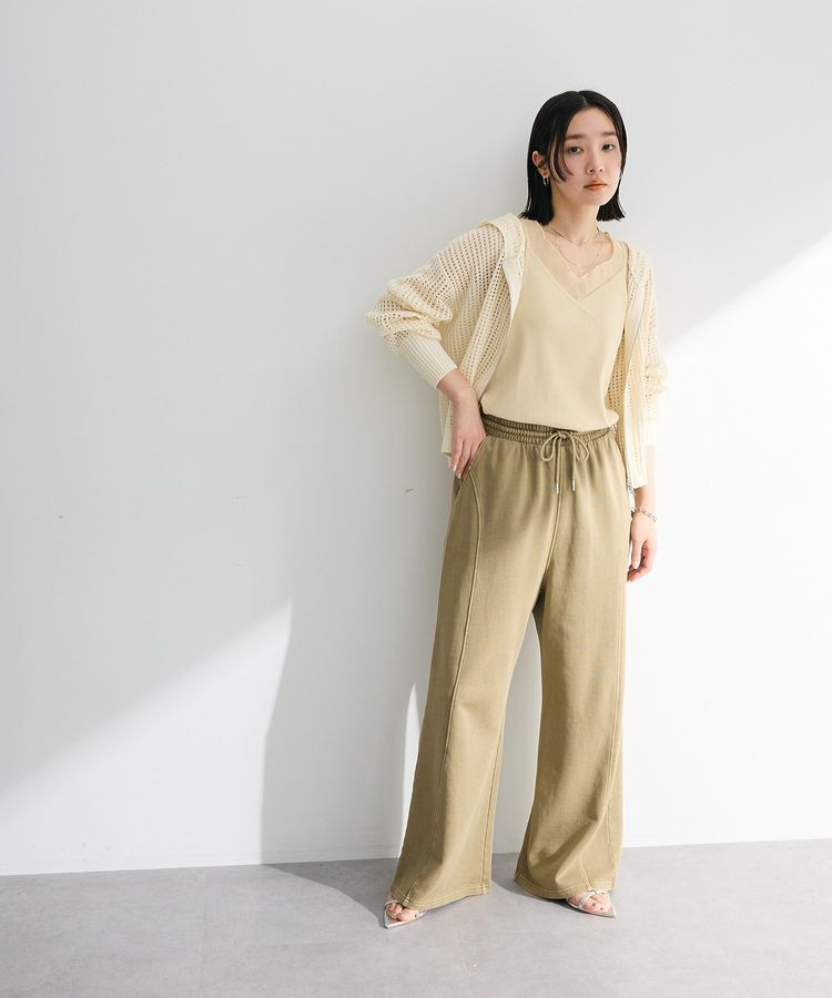 Green Parks「・SUGAR SPOON シアー切替タンクトップ」|インナー|