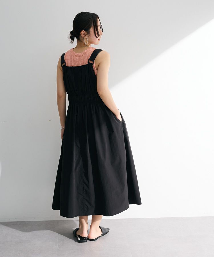 Green Parks「・SUGAR SPOON シャーリングジャンスカ」|ジャンパースカート|