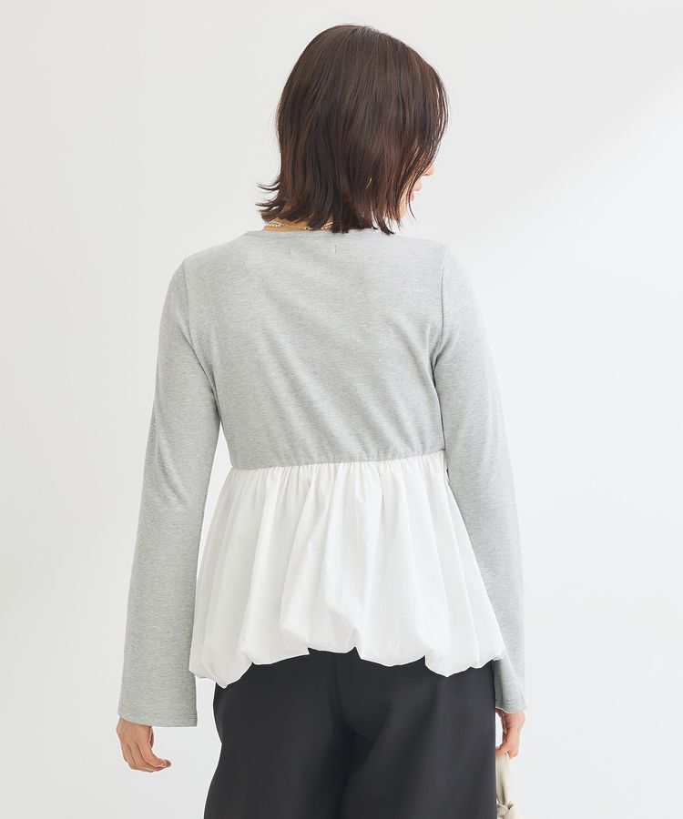 Green Parks「・SUGAR SPOON 裾バルーンプルオーバー」|Tシャツ・カットソー|