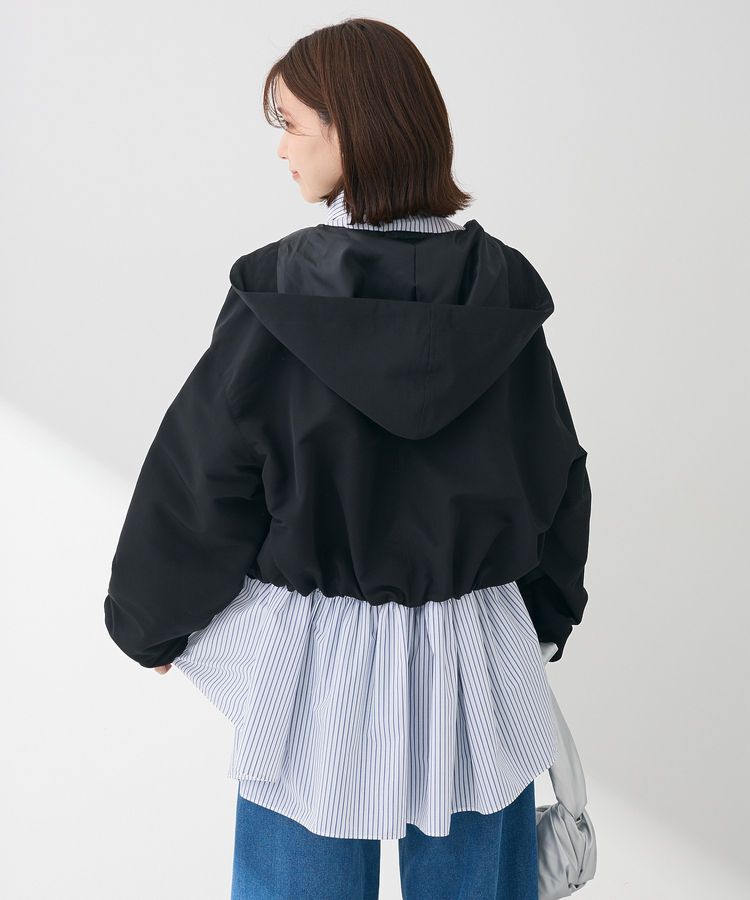 Green Parks「・ELENCARE DUE ストライプシャツチュニック」|シャツ・ブラウス|