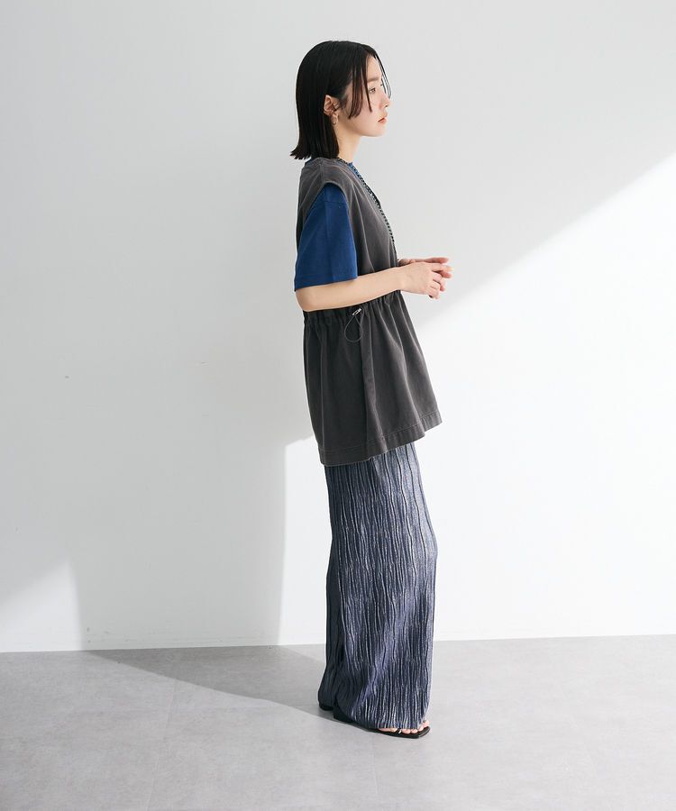 Green Parks「ピグメントドロストベスト」|ベスト・ジレ|