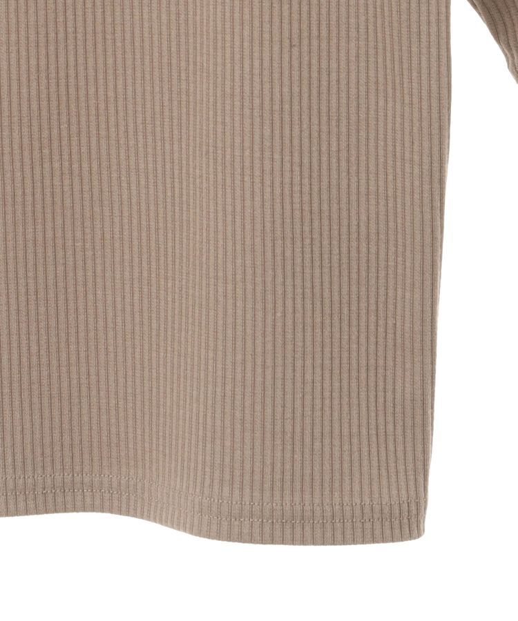 Green Parks「5分袖テレコリブプルオーバー」|Tシャツ・カットソー|