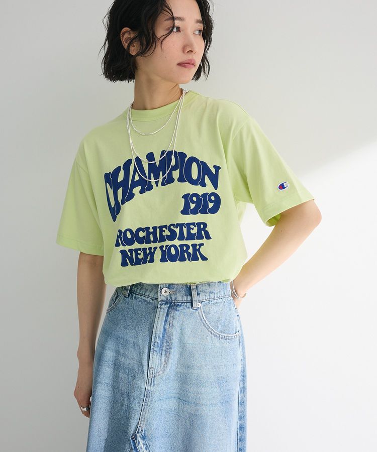 Green Parks「■Champion ロゴTEE」|Tシャツ・カットソー|