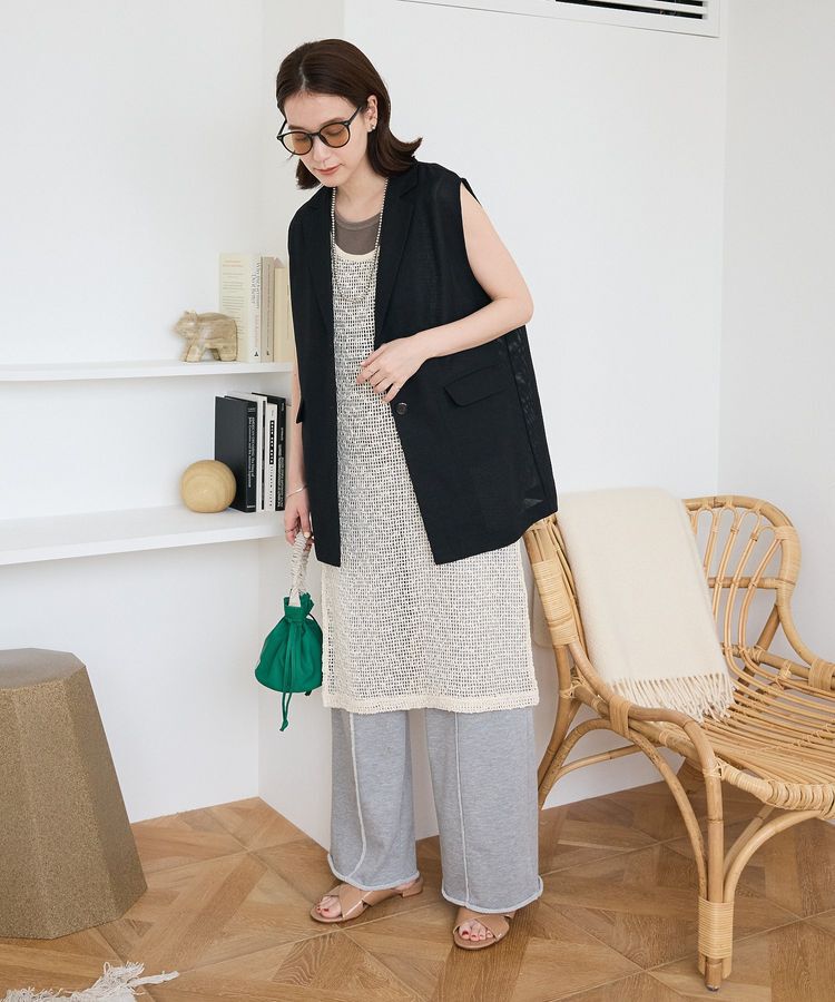 Green Parks「メッシュジレ」|テーラードジャケット|