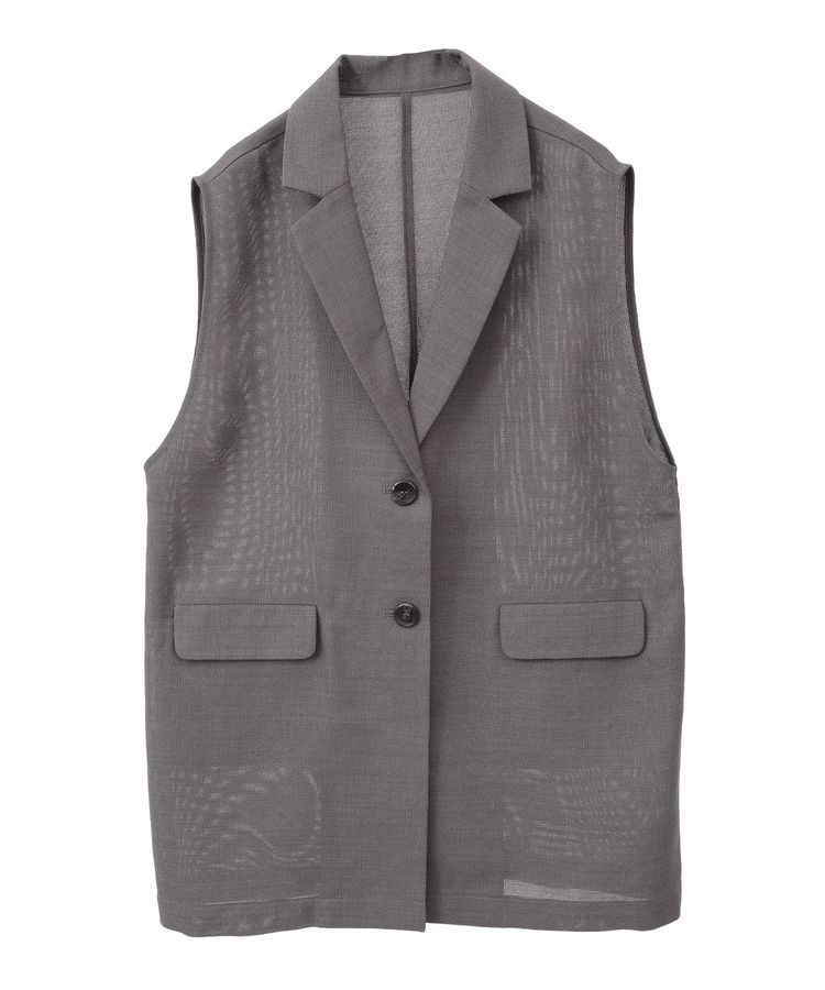 Green Parks「メッシュジレ」|テーラードジャケット|