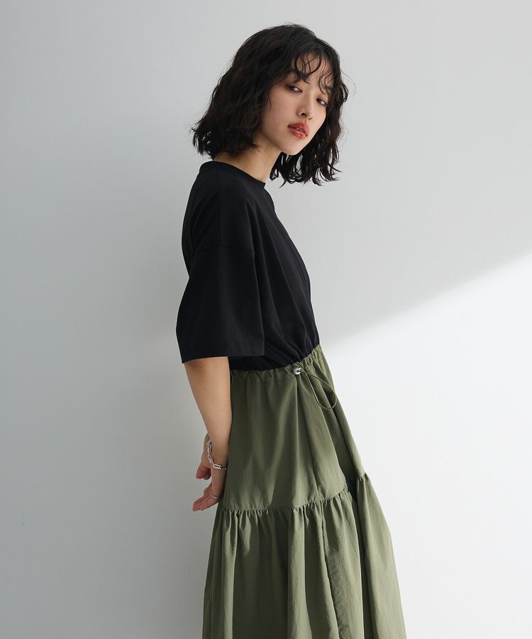 Green Parks「・ELENCARE DUE ドッキングTEEワンピース」|ワンピース|