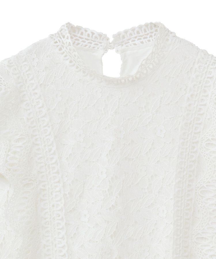 Green Parks「・Petit Fleur フレンチレーシーブラウス」|シャツ・ブラウス|