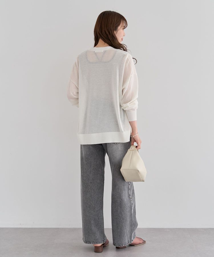 Green Parks「【WEB限定】接触冷感ゆったりカーディガン」|カーディガン|