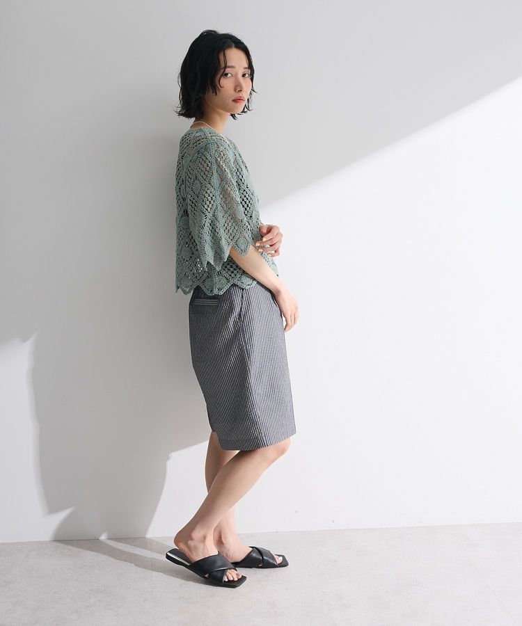 Green Parks「・SUGAR SPOON クロシェプルオーバー」|ニット・セーター|