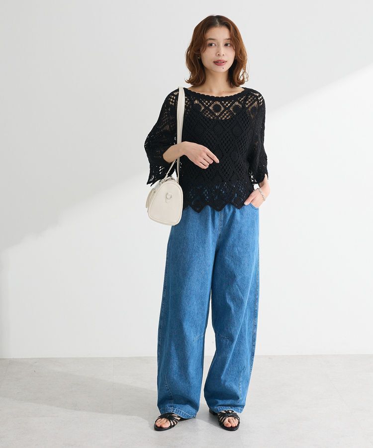 Green Parks「・SUGAR SPOON クロシェプルオーバー」|ニット・セーター|