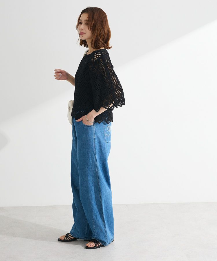 Green Parks「・SUGAR SPOON クロシェプルオーバー」|ニット・セーター|