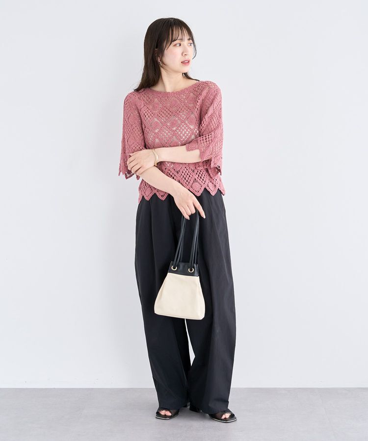 Green Parks「・SUGAR SPOON クロシェプルオーバー」|ニット・セーター|