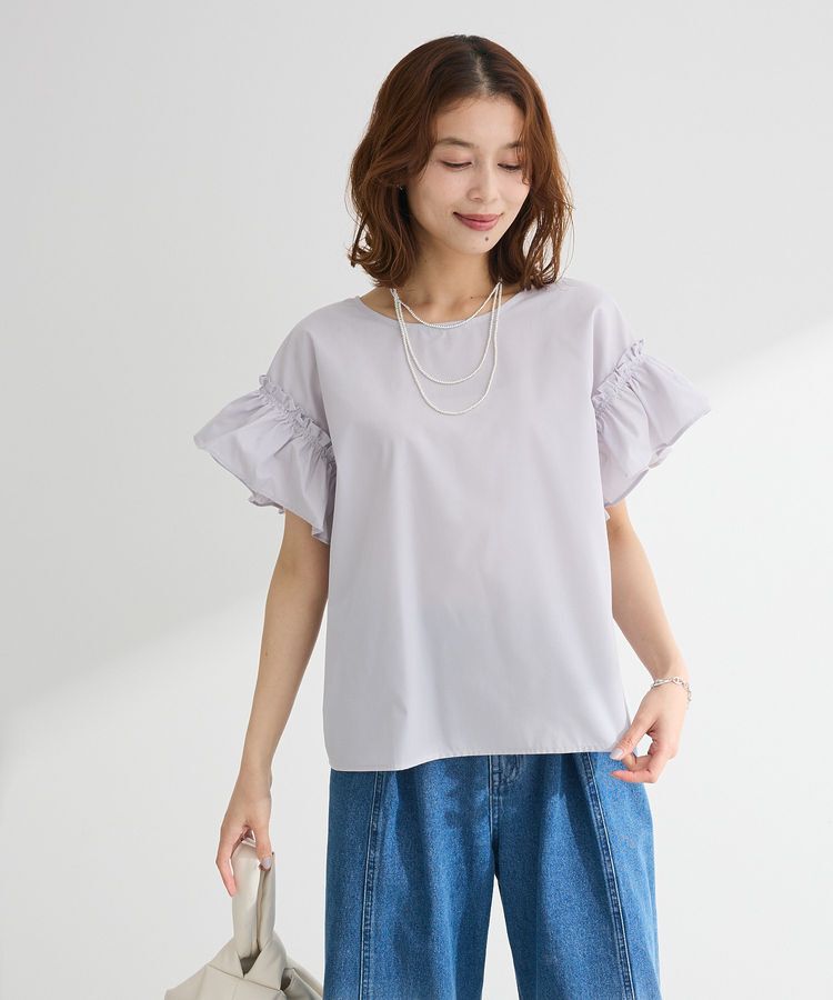 Green Parks「・ELENCARE DUE バックリボンブラウス」|シャツ・ブラウス|