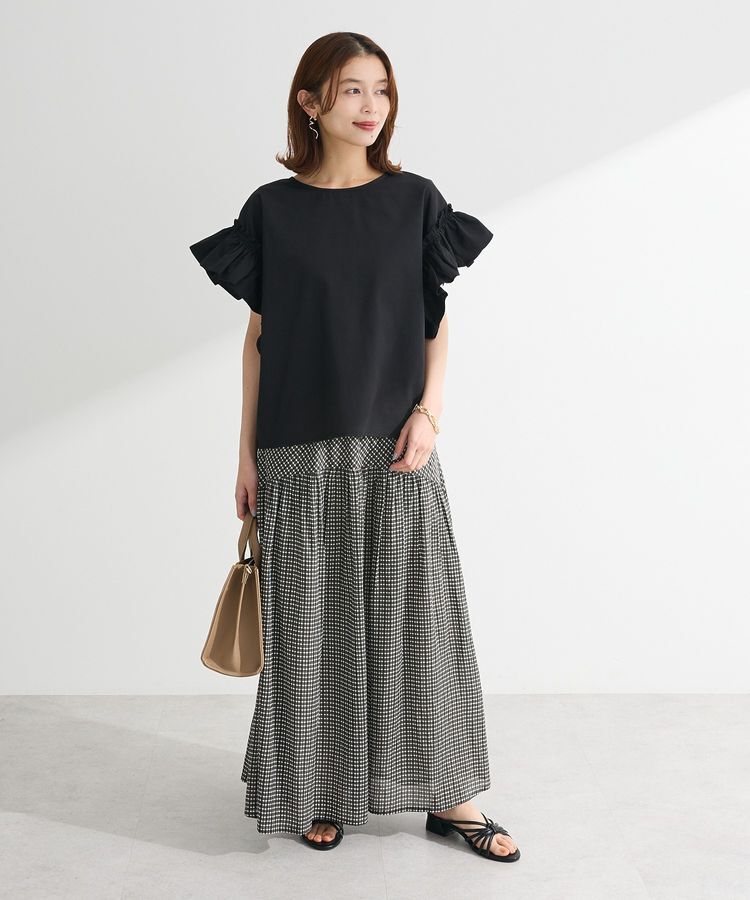 Green Parks「・ELENCARE DUE バックリボンブラウス」|シャツ・ブラウス|