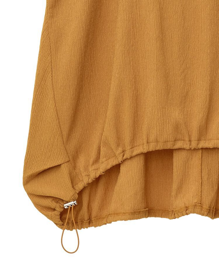 Green Parks「表面カット裾ドロストプルオーバー」|Tシャツ・カットソー|