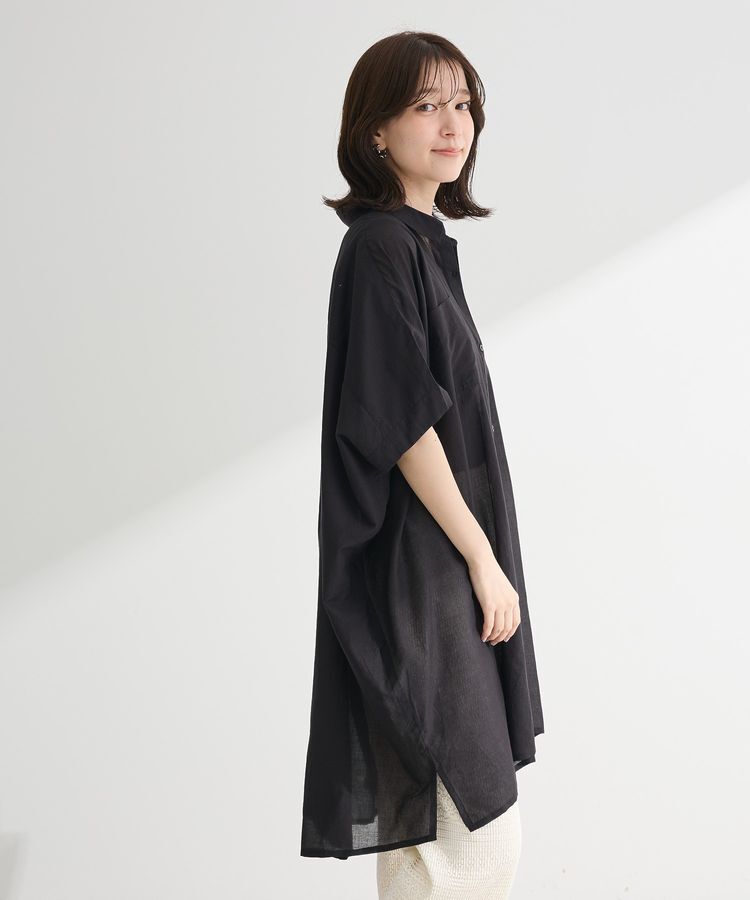 Green Parks「インド綿 ボイルポンチョチュニック」|チュニック|