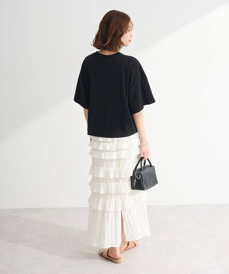 Green Parks「・DOUBLE FLAGS レオパードプリントTEE」|Tシャツ・カットソー|