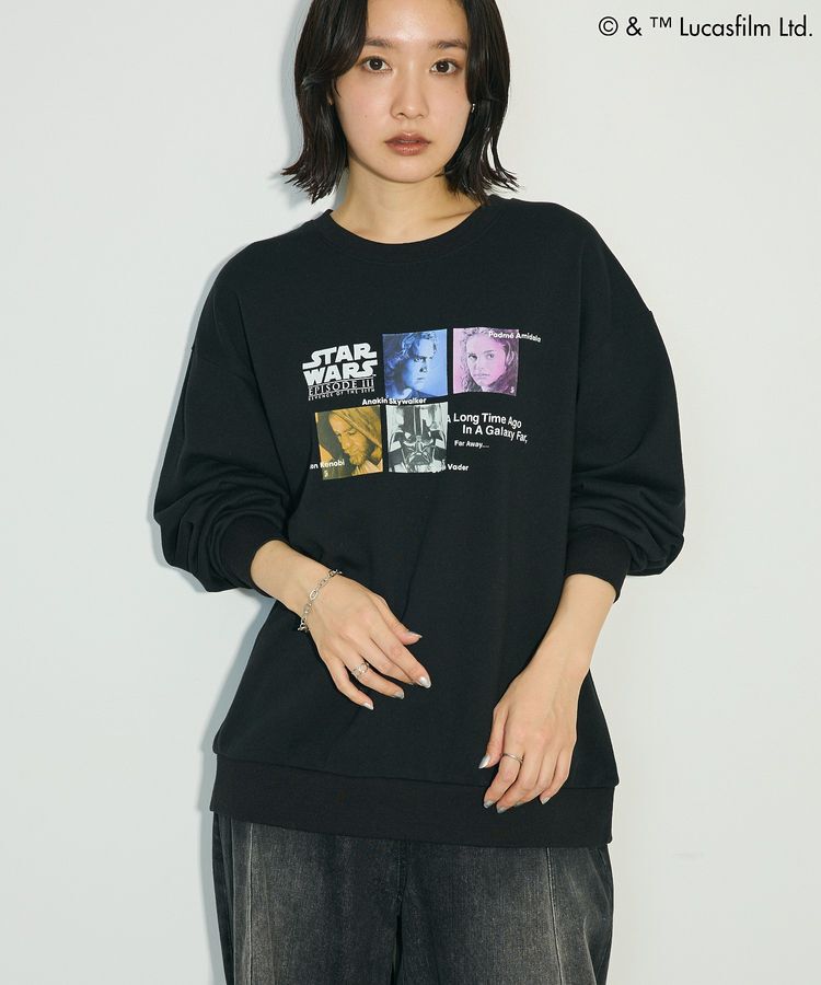 Green Parks「STAR WARS/プリントスウェット」|スウェット・ジャージ|Black