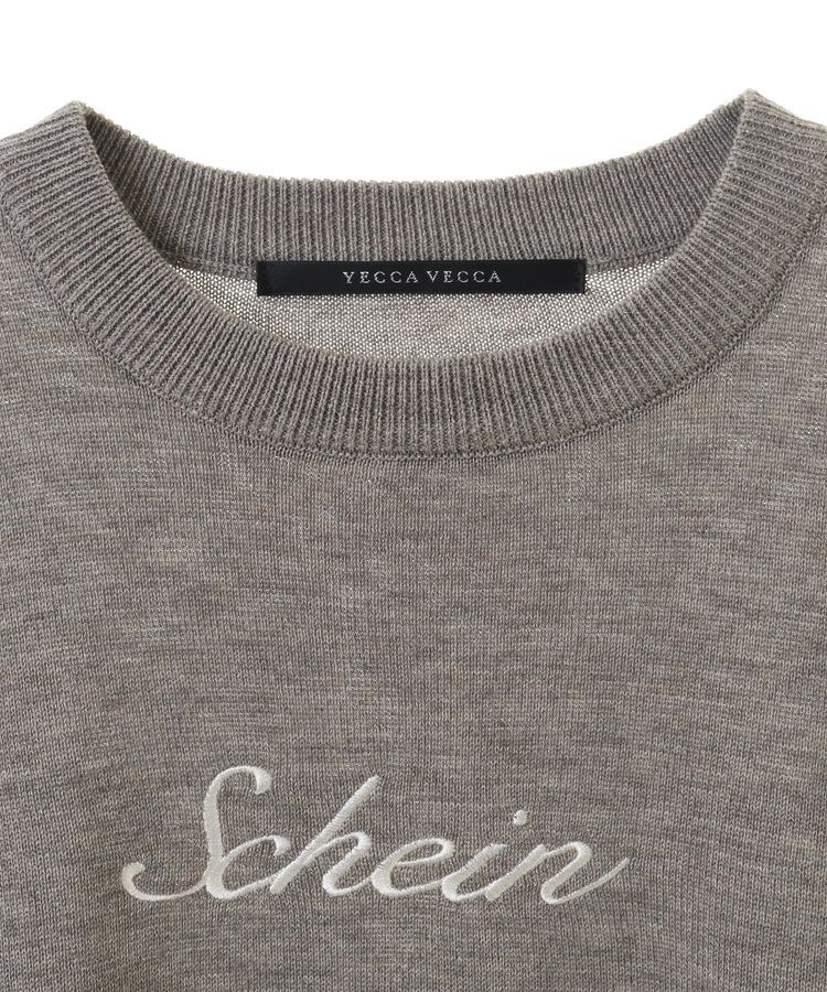 YECCA VECCA「ロゴニット」|ニット・セーター|