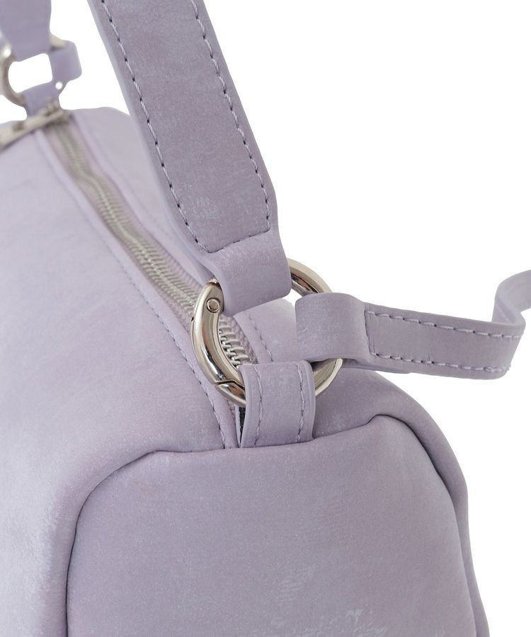 YECCA VECCA「【cache cache】シルクサテンPU筒型ショルダー」|ショルダー・メッセンジャー|