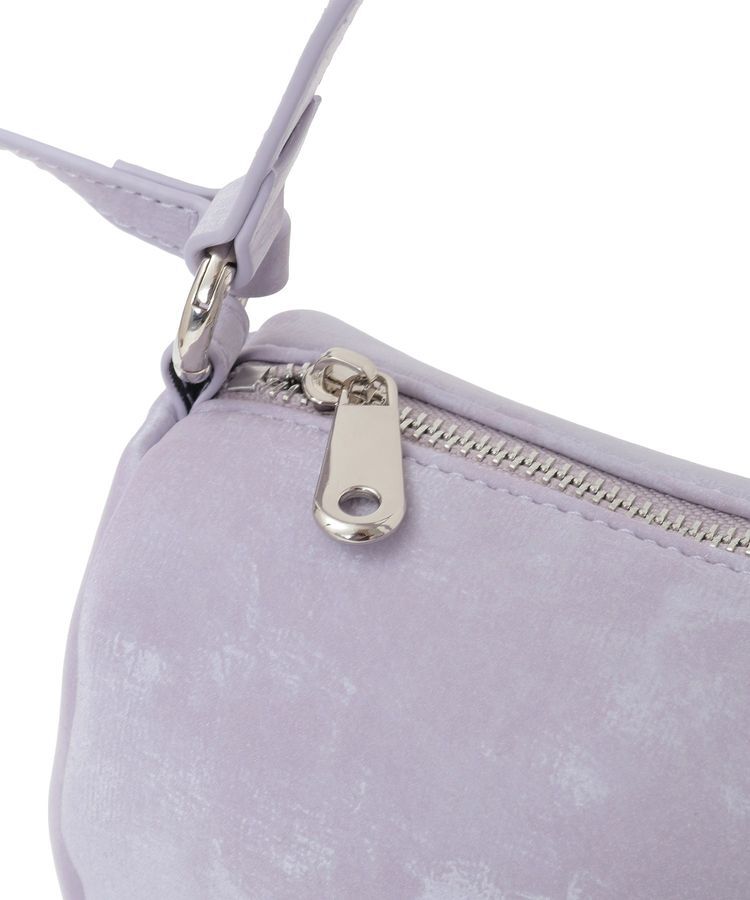 YECCA VECCA「【cache cache】シルクサテンPU筒型ショルダー」|ショルダー・メッセンジャー|