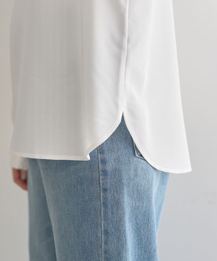 YECCA VECCA「【2点SET】ブラウスセットプリーツMIXジャンスカ」|ジャンパースカート|