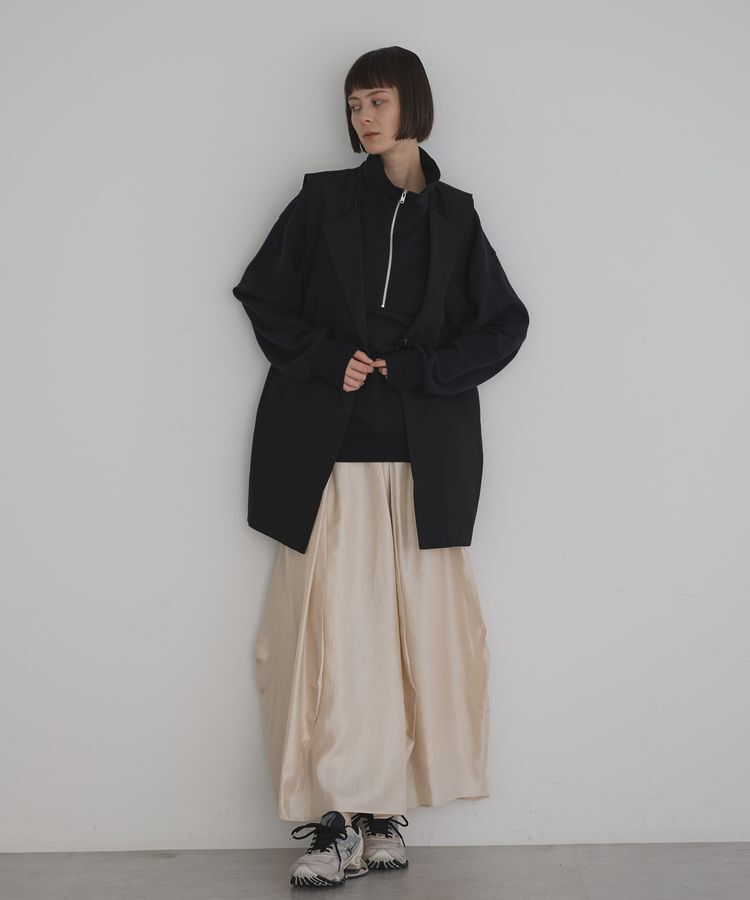 GARAGE OF GOOD CLOTHING「ミディ丈テーラードベスト（ジレ)」|ベスト・ジレ|