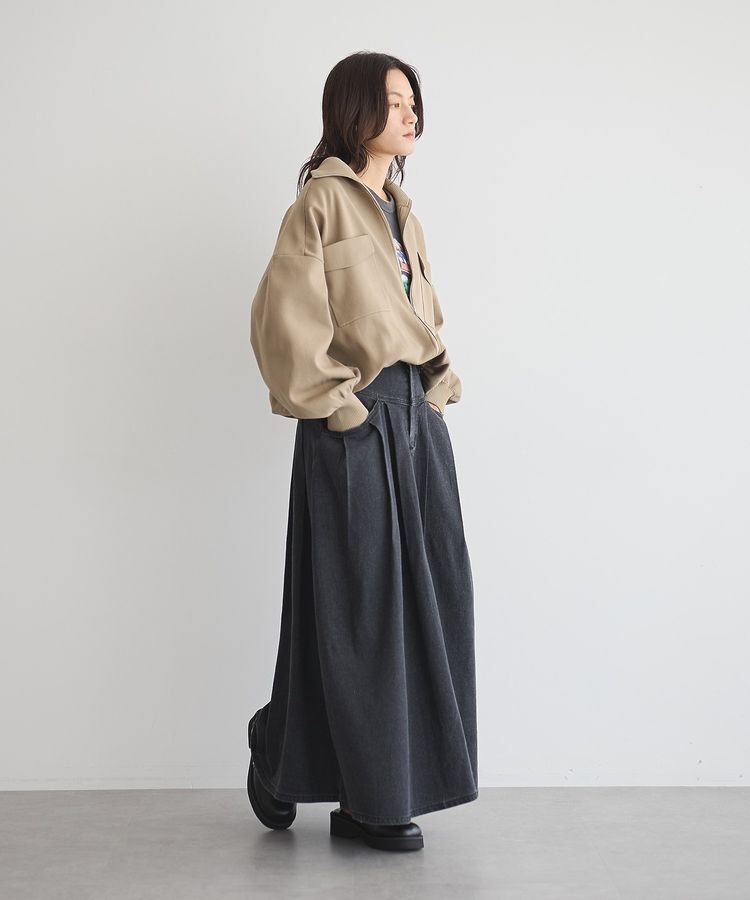 GARAGE OF GOOD CLOTHING「総針ニットWzipブルゾン」|ブルゾン・スタジャン|