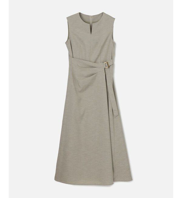 allureville「リネンライクオックスラップワンピース」|ワンピース|