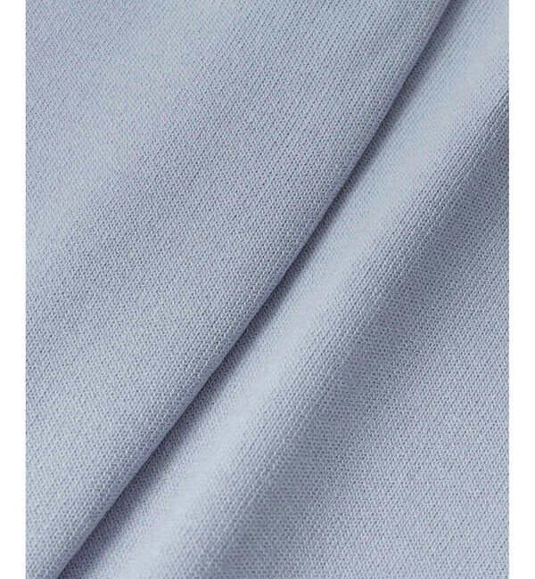 allureville「スタンドフリルネックフレンチプルオーバー」|ニット・セーター|