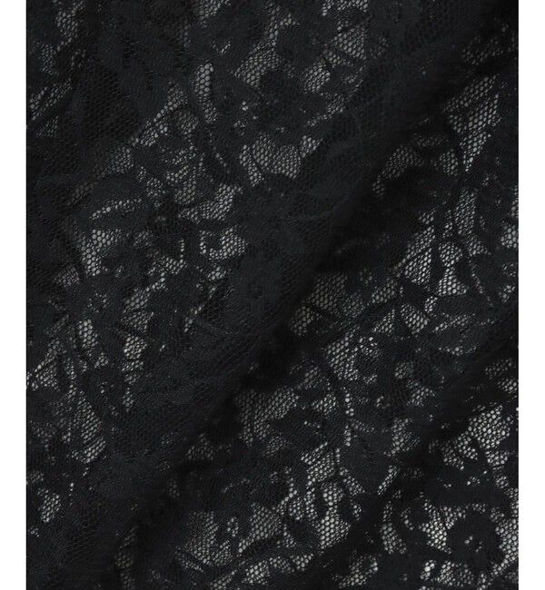 allureville「レーススクエアカラーブラウス」|シャツ・ブラウス|