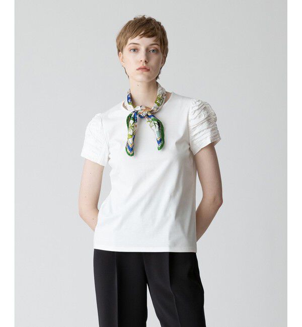 allureville「ギャザーディティールプルオーバー」|その他|オフホワイト