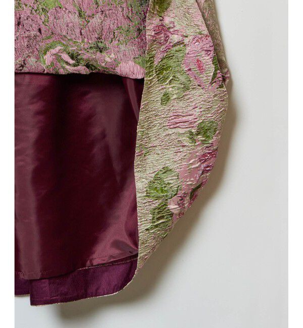 LOULOU WILLOUGHBY「【LOULOU WILLOUGHBY】BHARAT SILK ノースリワンピース」|ワンピース|