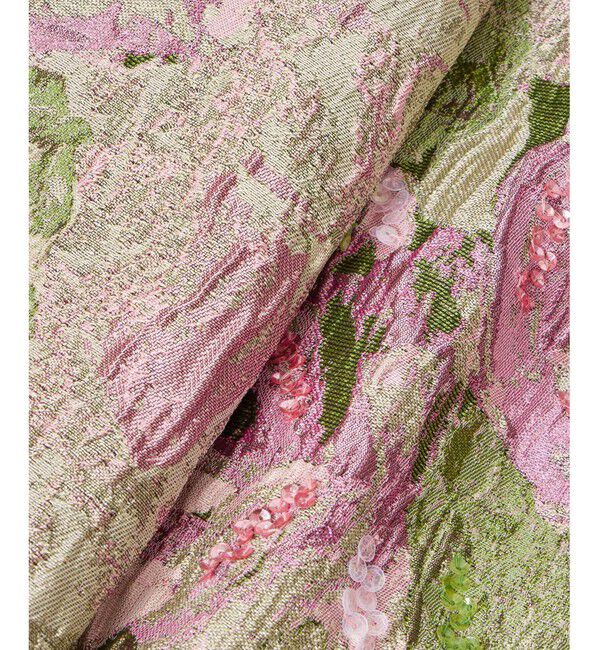 LOULOU WILLOUGHBY「【LOULOU WILLOUGHBY】BHARAT SILK ノースリワンピース」|ワンピース|