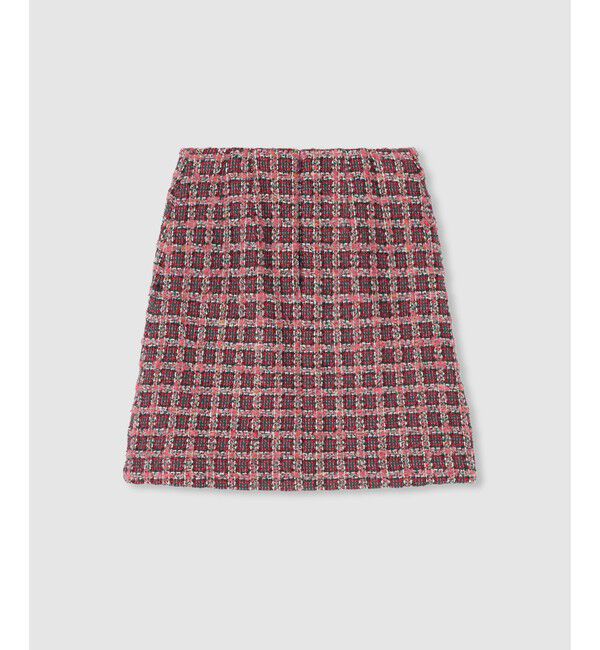 LOULOU WILLOUGHBY「【LOULOU WILLOUGHBY】TOURNIERツイードミニスカート」|スカート|