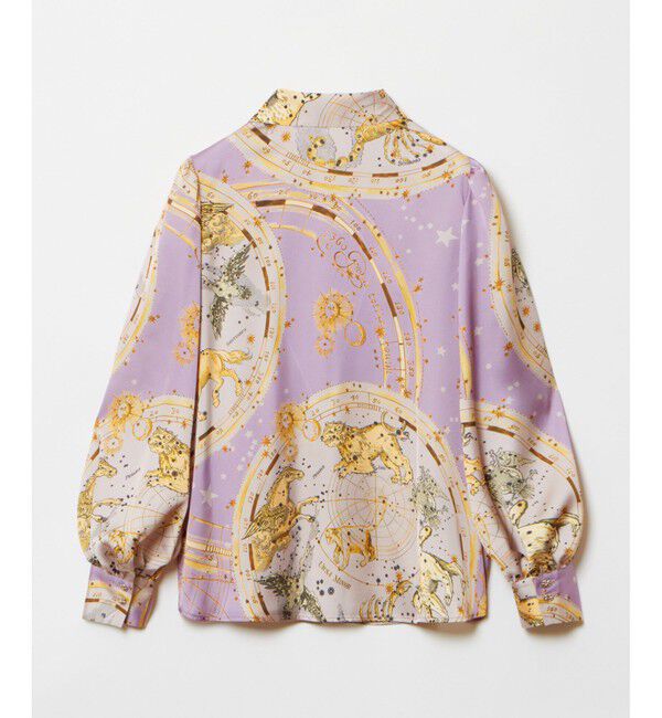 LOULOU WILLOUGHBY「【LOULOU WILLOUGHBY】ホロスコーププリントブラウス」|シャツ・ブラウス|