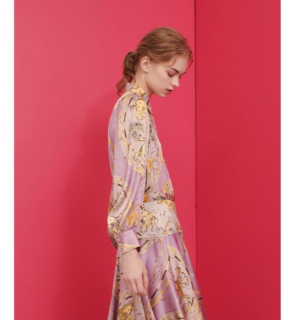 LOULOU WILLOUGHBY「【LOULOU WILLOUGHBY】ホロスコーププリントブラウス」|シャツ・ブラウス|