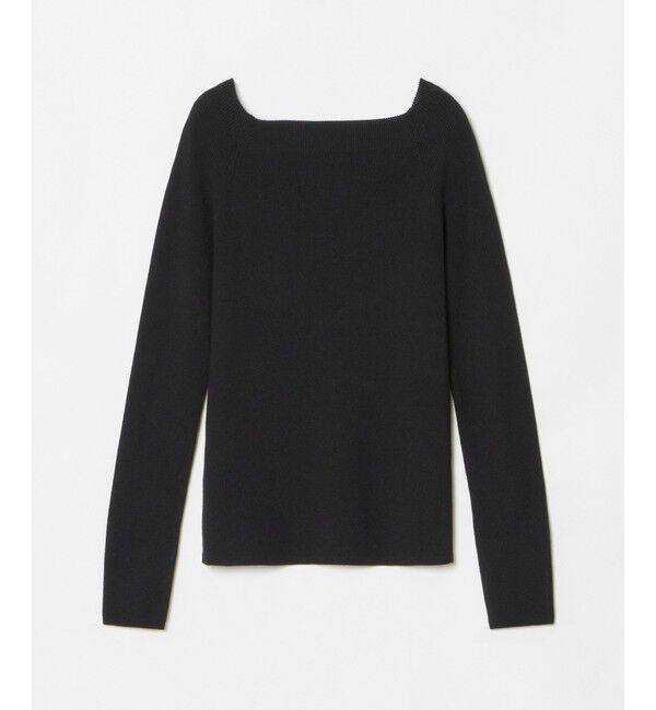 allureville「2WAYネックサイドスリットプルオーバー」|ニット・セーター|