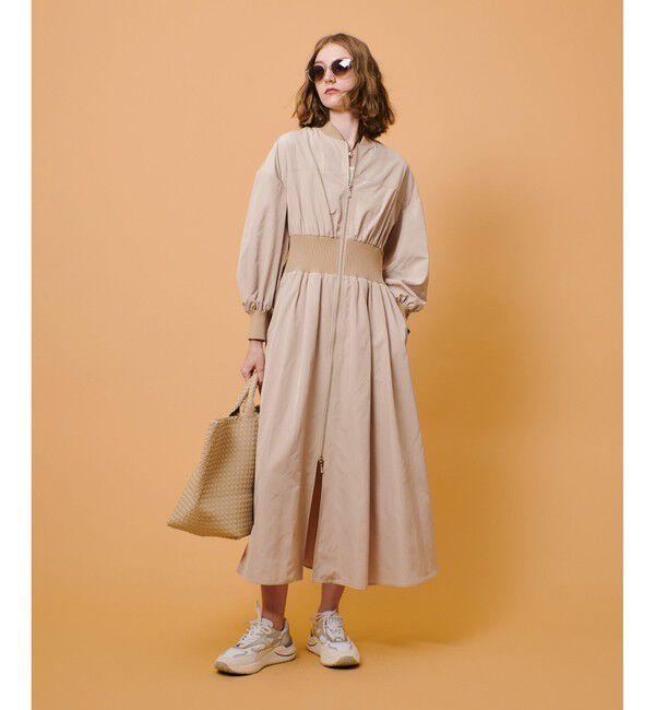 allureville「ボンバーワンピース」|ワンピース|